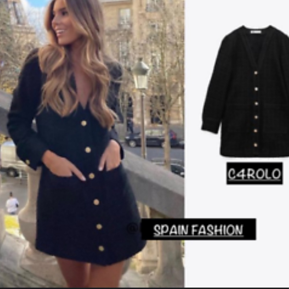 Zara textured weave dress - Picture 9 of 14